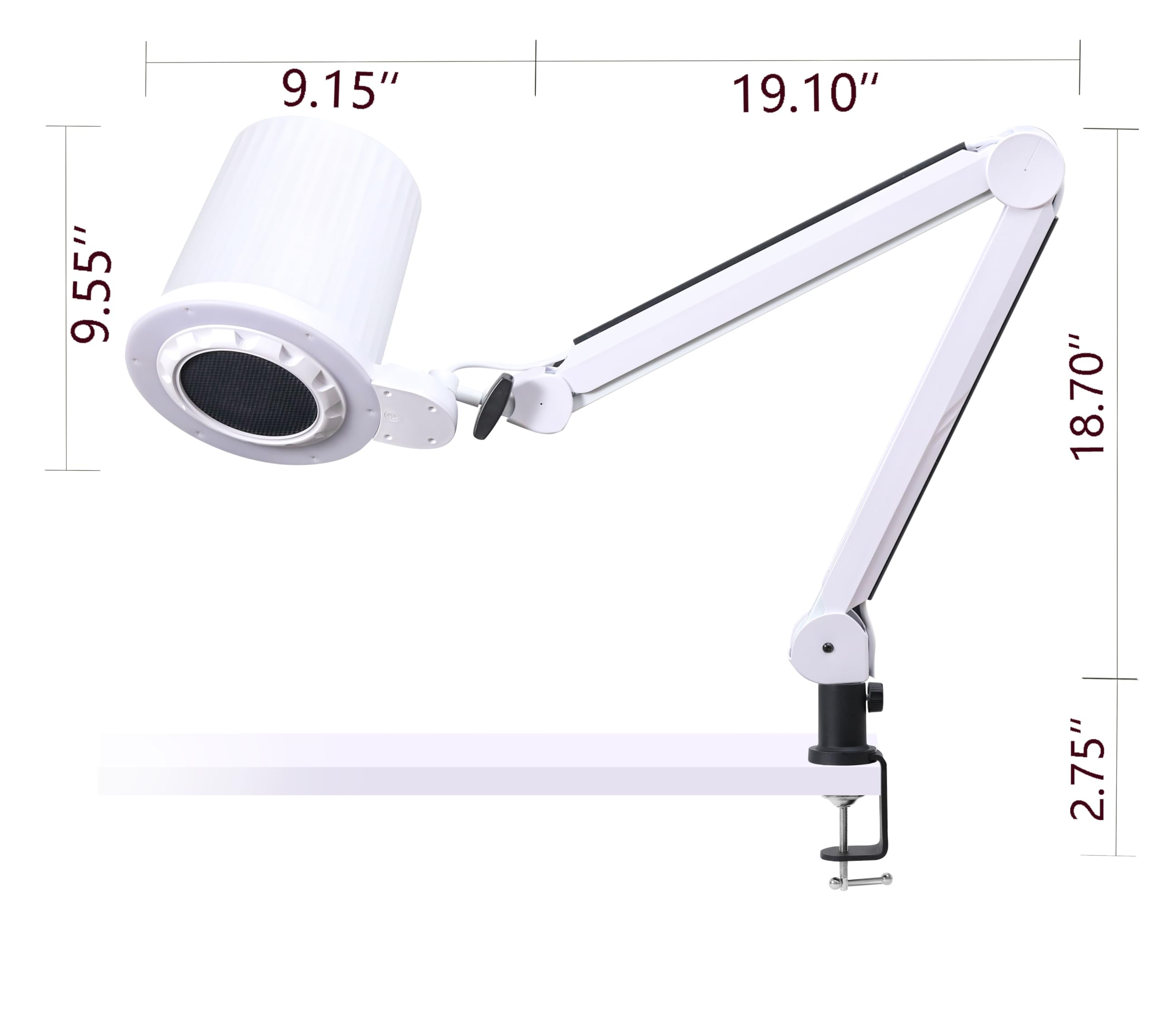 Professional Nail Dust Collector and Air Purifier for Pedicure and