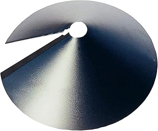 Wrap Around Squirrel Baffle,Plastic Squirrel Baffle for Pole,Squirrel Guard Baffles for Bird Feeders, Protects Hanging Bird Feeders (16inch)