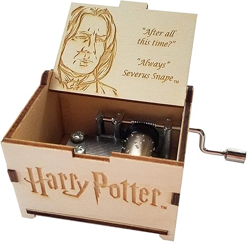Miniatura 9 de TheLaser'sEdge, Mini caja de música de Harry Potter con películas con tema de Hedwig, regalos para mujeres, hombres, cumpleaños, Navidad, Día de la