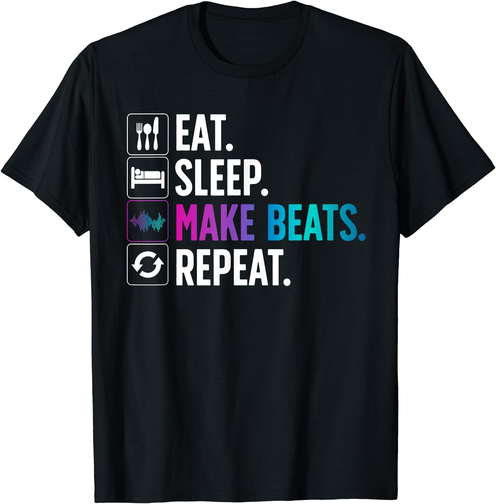 Music Producer Gift Beat Maker Accessories & StuffCool Music Producer For Men Women DJ Beatmaker EDM Musician T-ShirtOEKO-TEX STANDARD 100