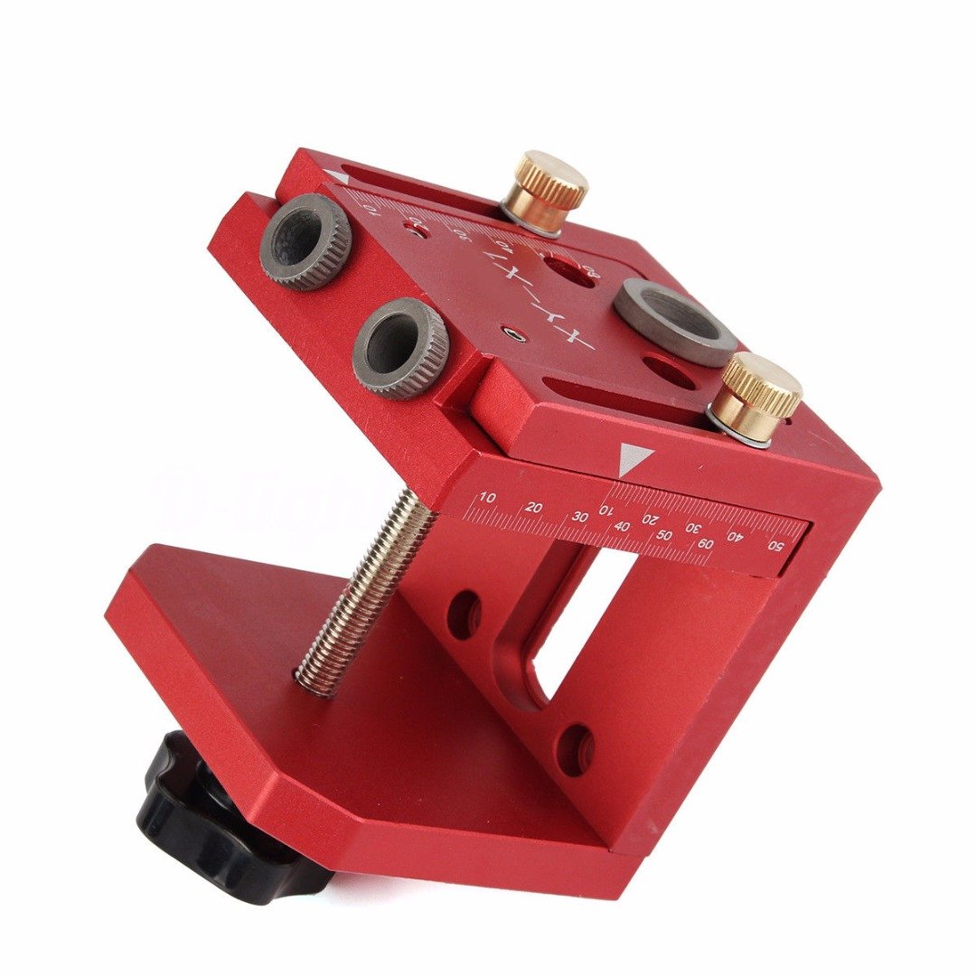 Pocket Hole Drill Guide Dowel Jig 