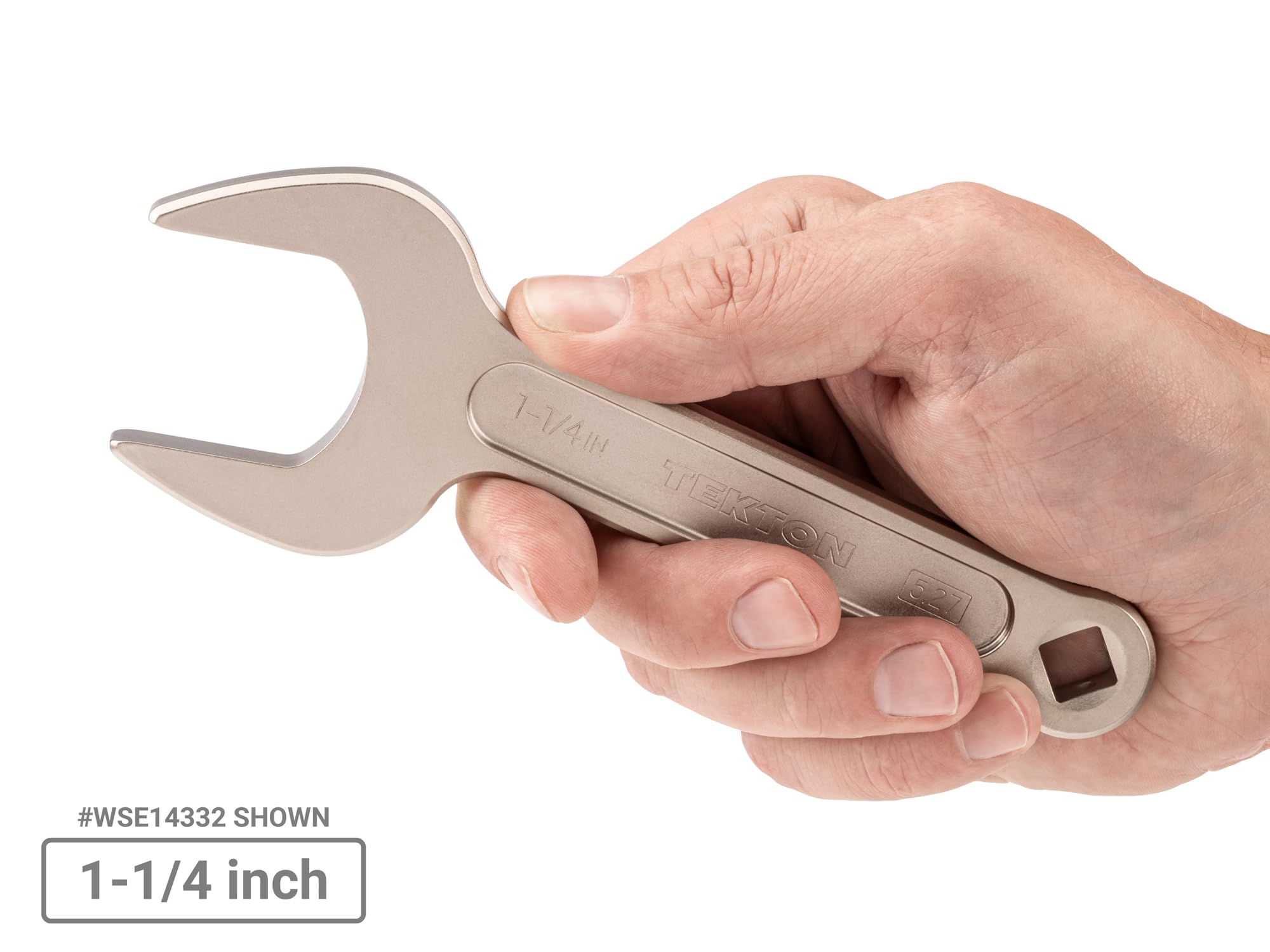 TEKTON Zestaw kluczy serwisowych, 6-częściowy (2-5/16-2-5/8") | WSE90103 | Wyprodukowano w USA