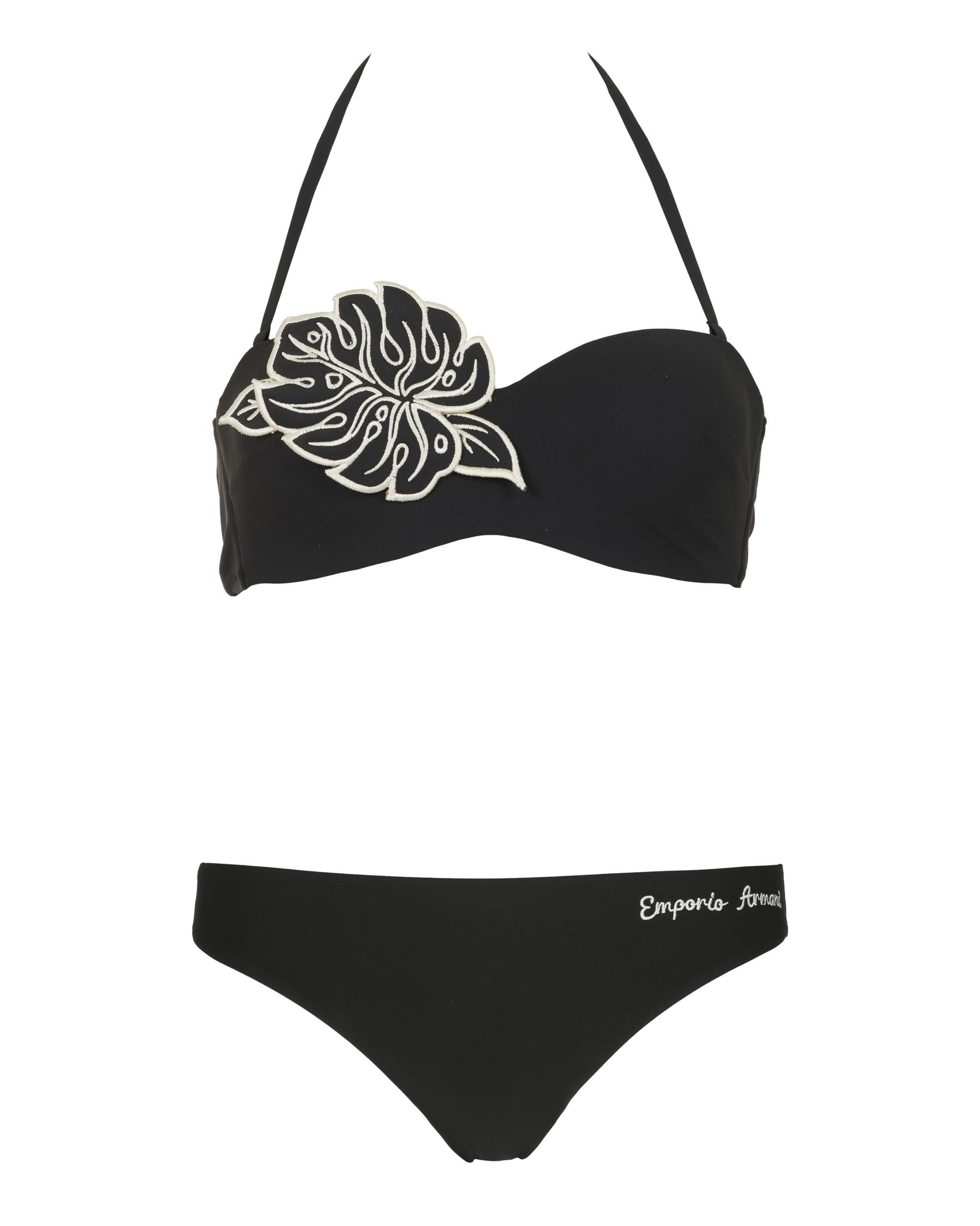 Emporio Armani Bandeau Bikini Set di Bikini Donna