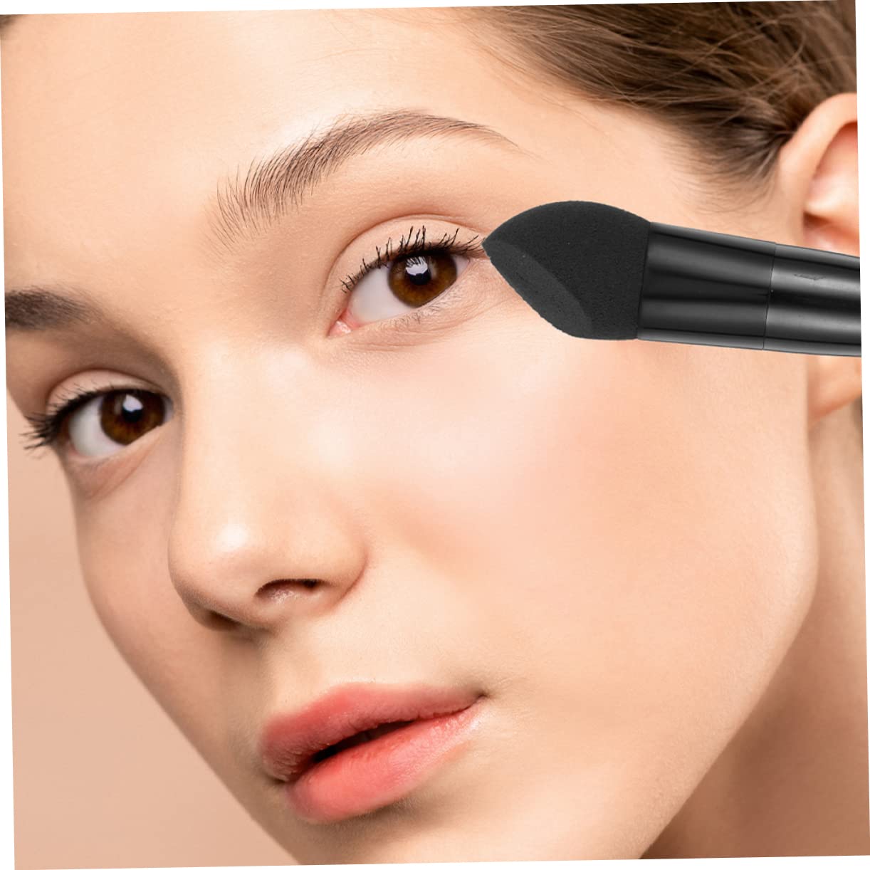 Penna per Trucco Spugna di Bellezza 6 Pezzi Set Portatile Resistente per Viso Fondotinta Cipria Correttore Uso Quotidiano e Professionale