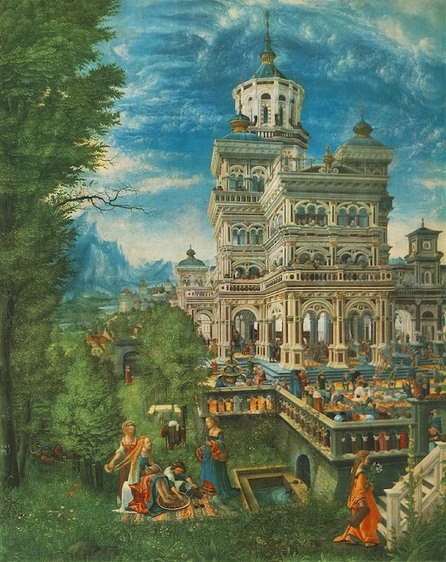 Tableaux Graffiti Art Mural Albrecht Altdorfer Impression Poster 60x90cm