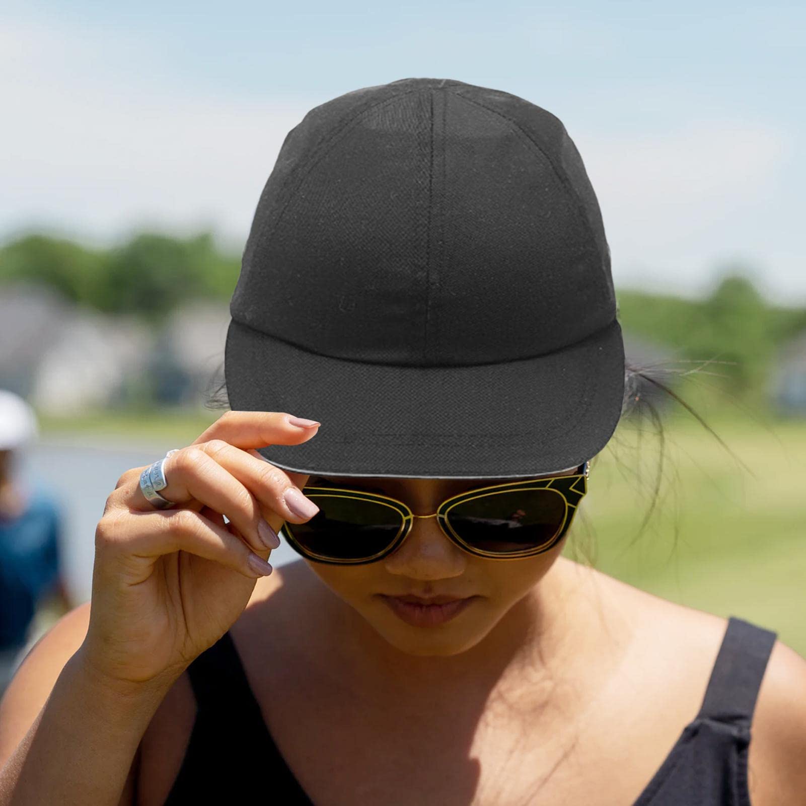 Cappello Antinfortunio ABS Da Baseball – Protezione Leggera E Traspirante Per Ciclismo, Lavoro E Sport