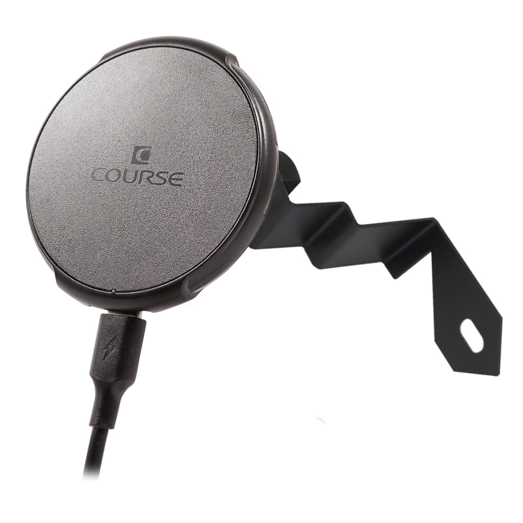 Course Motorsports DirectFit Phone Mount - Magnetic or Wireless Charging for Jeep Compass (2017-2021) Compatible with All Phones (Magnetic Charging