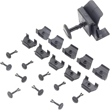 53879-58010 47749-58010 10 Sets Car Front Fender Bumper Cover Clip Pin Set Compatible with Toyota Lexus Avalon Camry Corolla Highlander Matrix Prius Prius V Sienna Solara Tacoma Venza