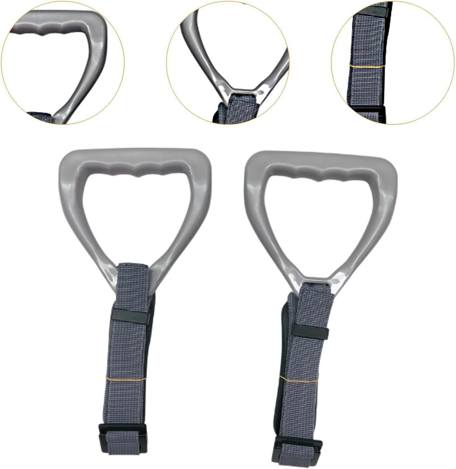 2X Gymnastics Rings for Kids Gym Rings Bar Attachment Long Straps Pull up Rings Adjustable Strap for Home Full Body Workout