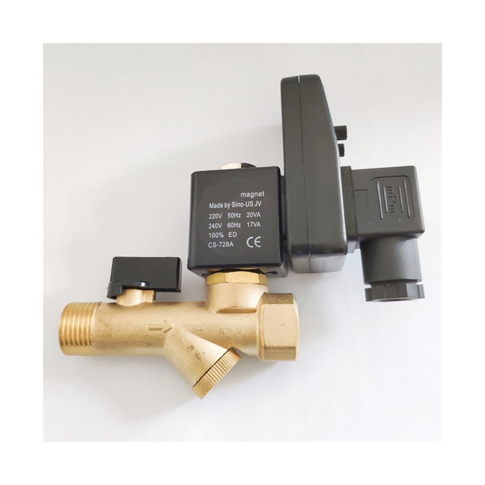 Bobina solenoide CS-728A Drenaje electrónico/Drenaje con Temporizador/Drenaje automático 1/2" CA 220 V 1,6 Mpa(AC220V Coil)