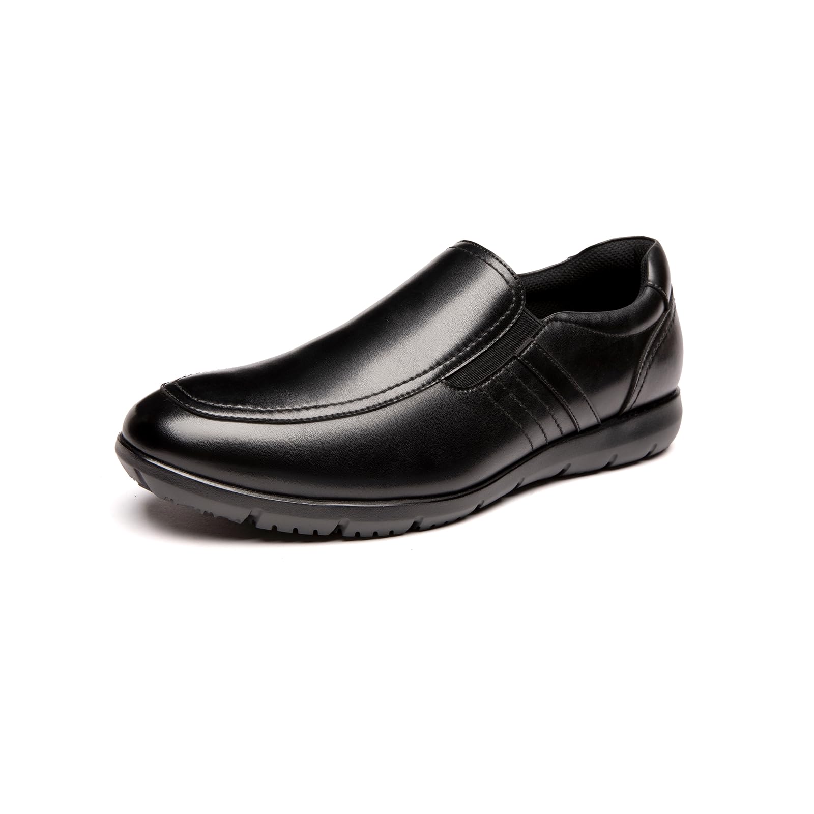 Poerkan Sneaker da uomo in pelle leggera – supporto per arco plantare, antiodore e anti-fatica, per una passeggiata tutto il giorno, raccomandate dai fisioterapisti