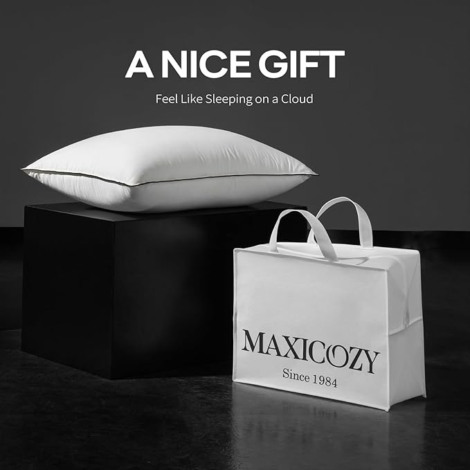 Almohada Relleno de Pluma y Plumón Tamaño Queen miniatura 7