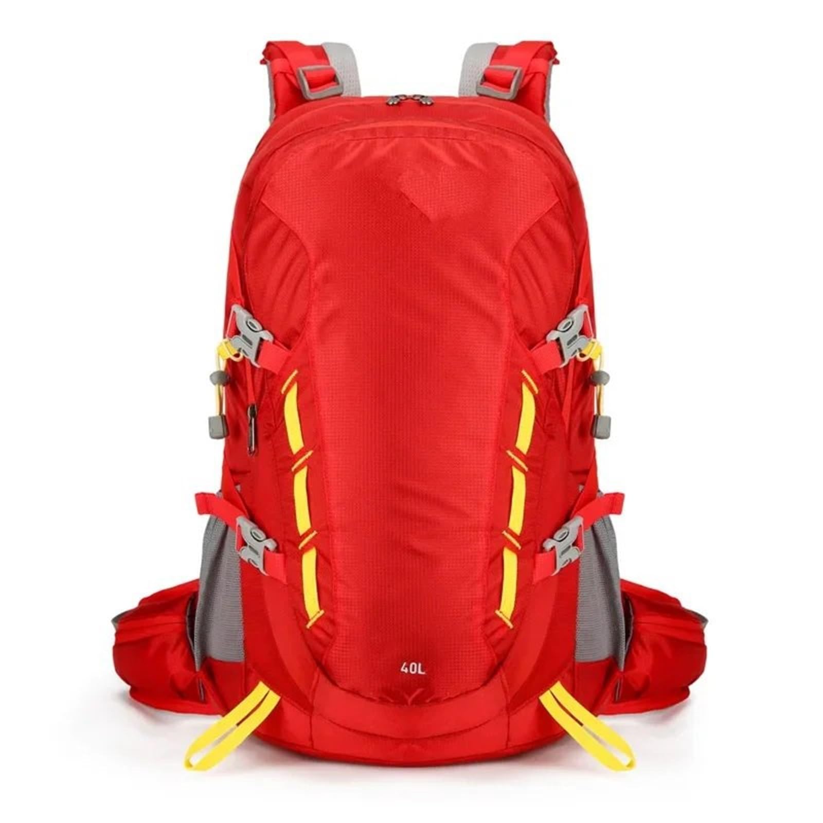 Borse per scarponi da sci Zaino da viaggio per escursionismo all'aperto 30-40L con copertura in nylon antipioggia, borsa da campeggio, attrezzatura durevole per lo sport Sacca sci