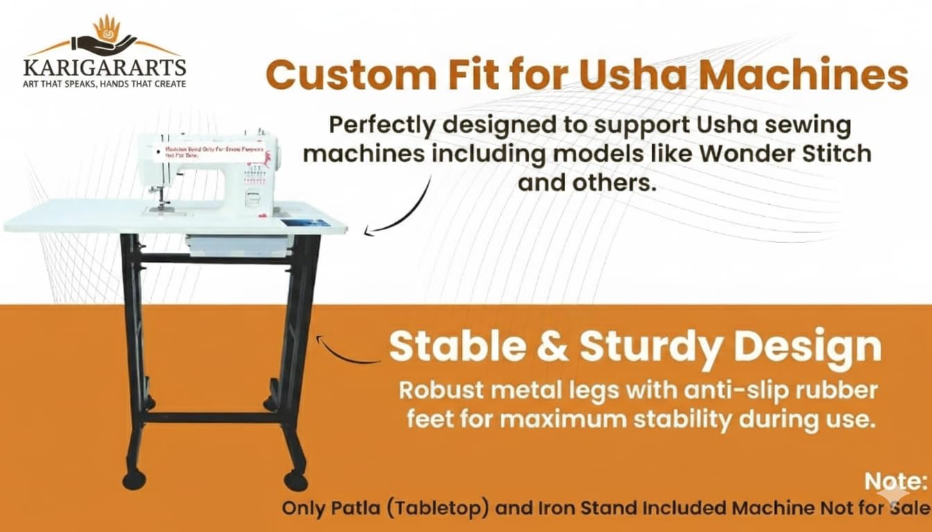 Sewing Machine Extension Table - Iron Stand | Custom Branding -8 Sewing Machine Extension Table - Iron Stand | Custom Branding -8