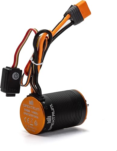 Miniatura 2 de Spektrum Firma 2 en 1 motor de orugas sin escobillas/ESC: 1400Kv, SPMXSEM1040A