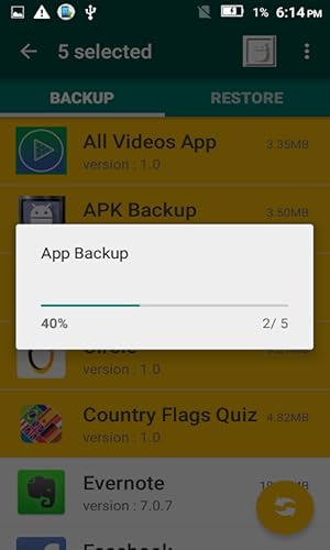 Powerful App Backup Restorer