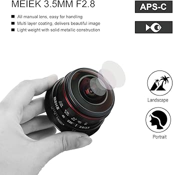 Amazon.co.jp: Meike MK-3.5 mm f 2.8超広角の円形魚眼レンズは