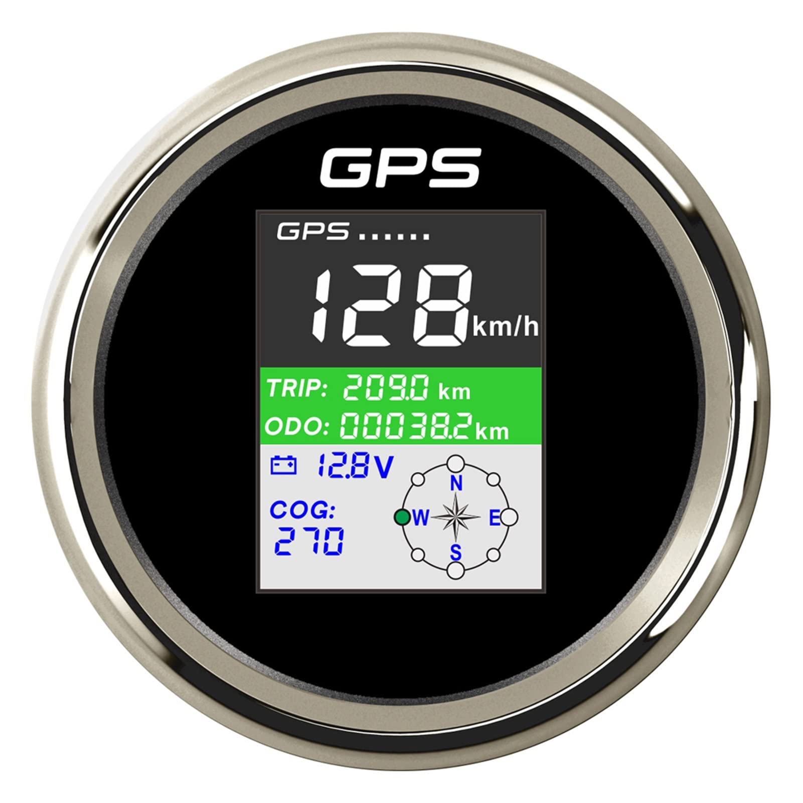 Head Up Display Auto Universale - Tachimetro Digitale GPS Con Display LED Verde, Plug & Play Per Tutte Le Auto - Foto 5