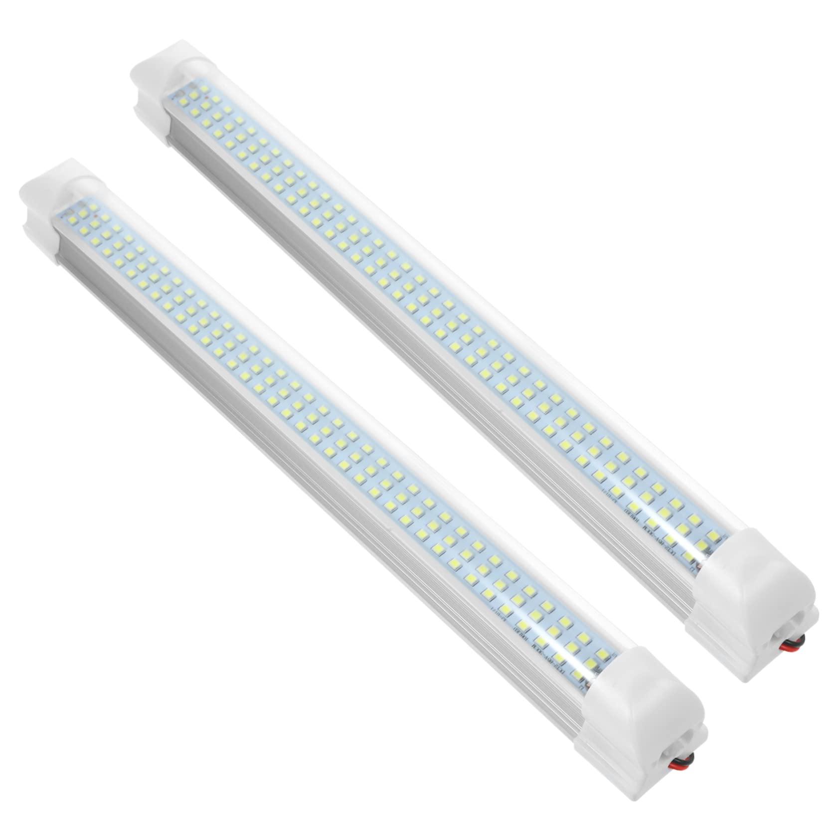 HAPINARY 2pcs Car Interior Led Strip Lights 12-80v Rv Lights High Brightness Reading for Trucks Campers Easy Install