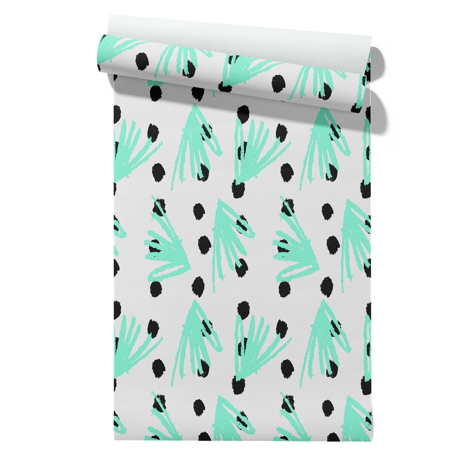 CEVAN Peel and Stick Wallpaper 3D Roll of Drawer Liner x Large Geometric Art Elegant Refreshing 45x300cm