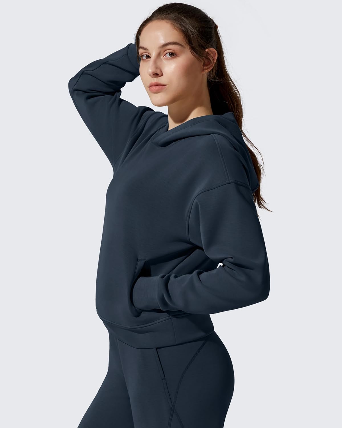 G4Free Smoofit Modal Soft Women's Fleece Hoodies Long Sleeve Pullover Casual Sweatshirts with Pockets - Image 2