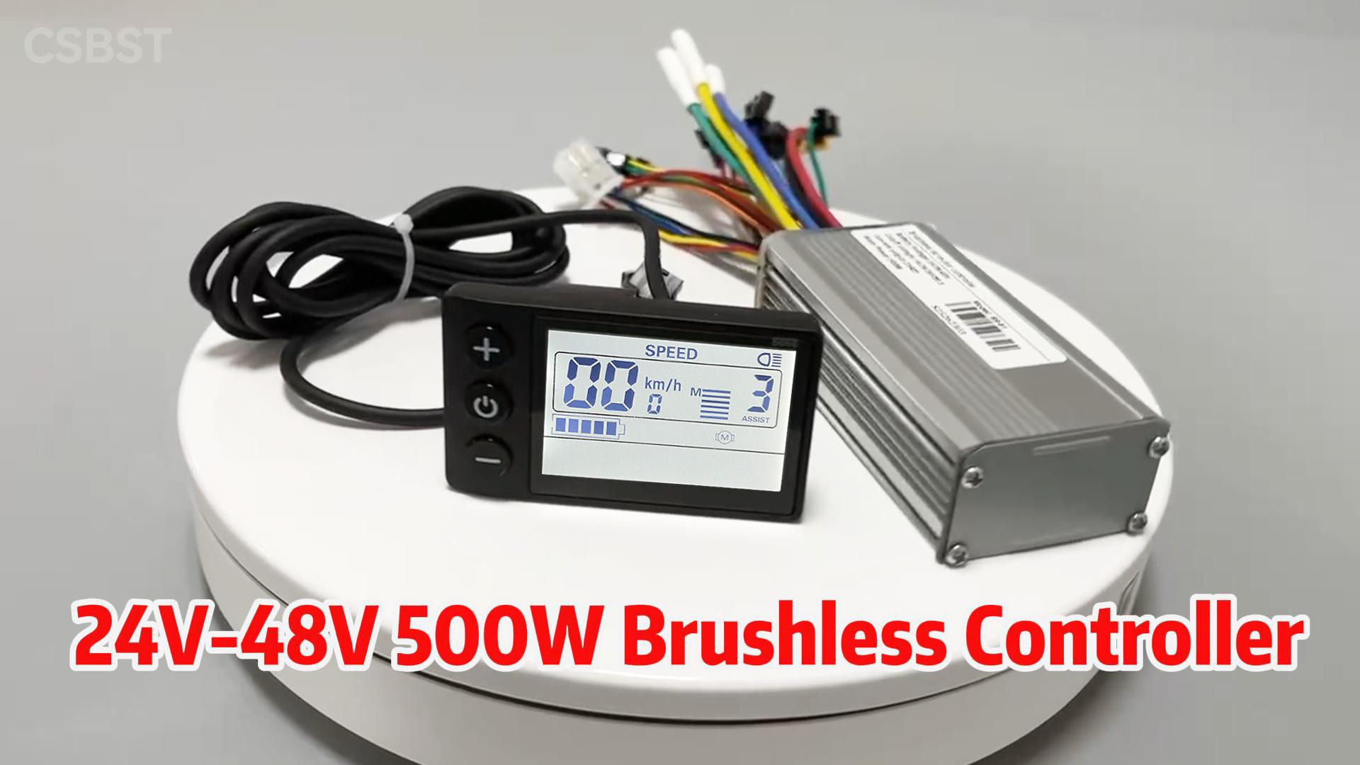 Amazon.com : 24V 36V 48V Ebike Controller Kit 500W 25A Brushless