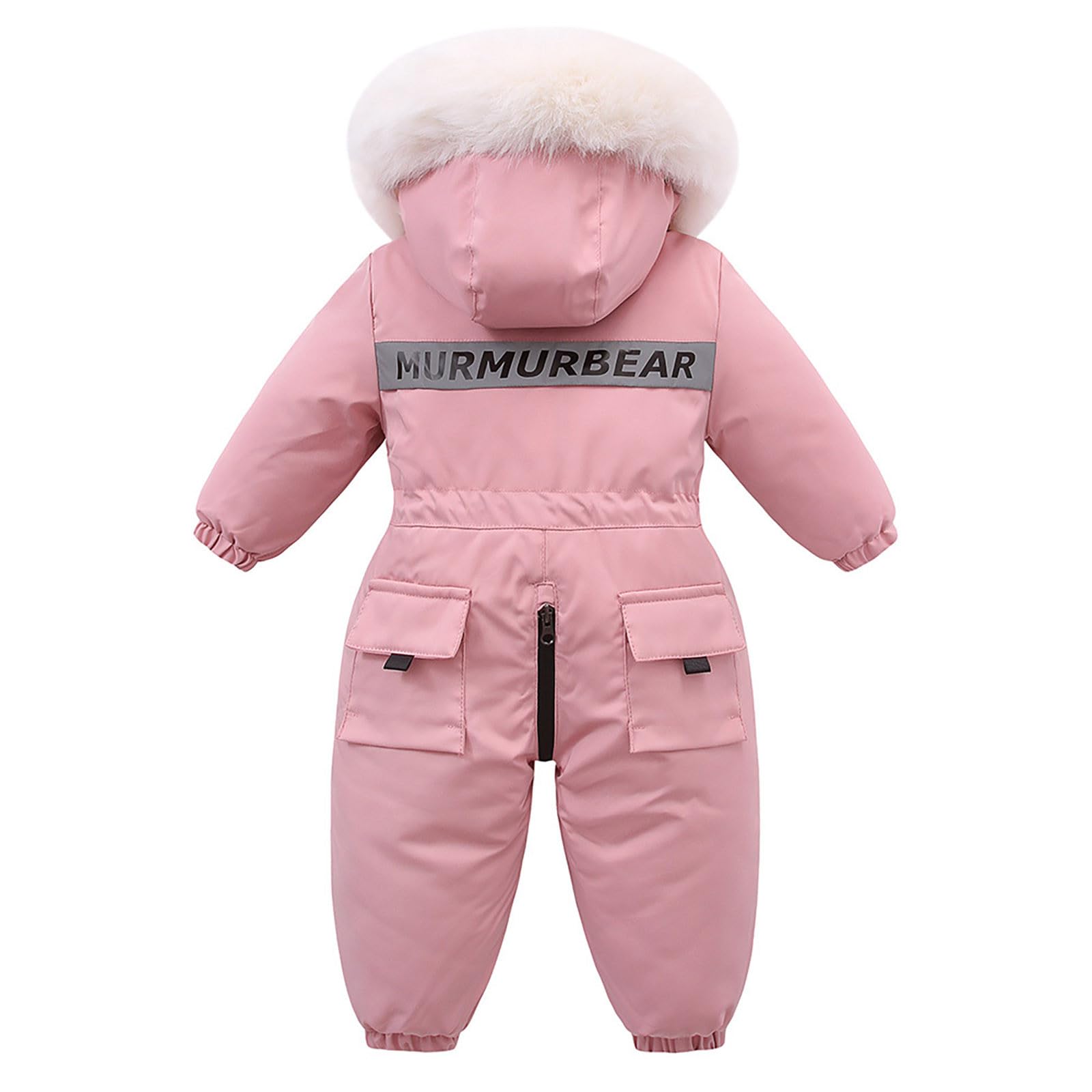 Vêtements de Ski Fille Chaude, Combinaison de Ski Bébé Filles Pantalon Combinaison Enfant 10 Ans Vêtements Veste Habit Neige ImperméAbles Et Combinaisons BéBé Fille pour 1-5 Ans
