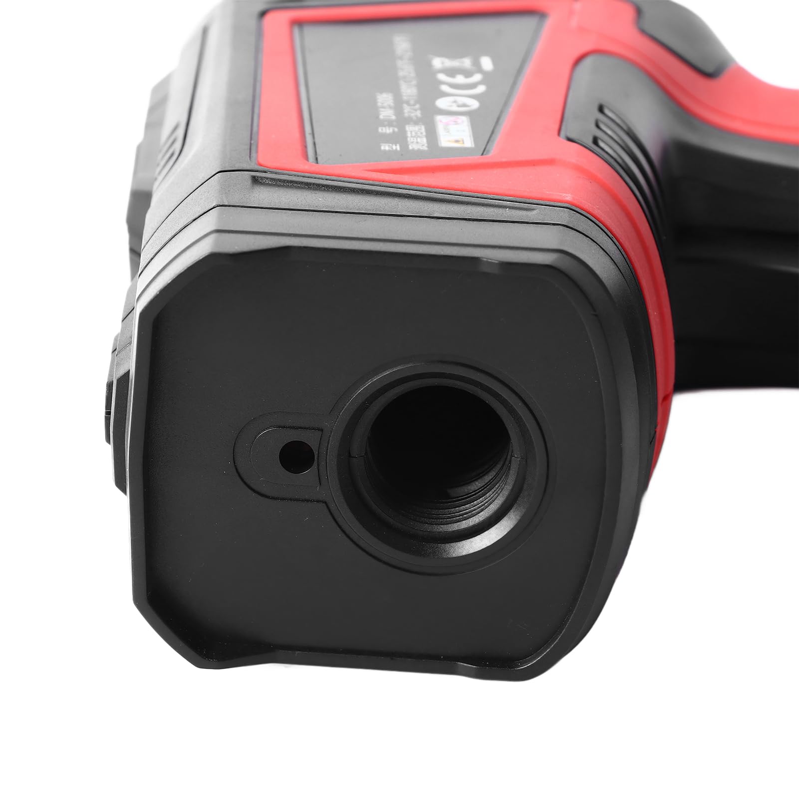 ViaGasaFamido Termómetro Infrarrojo Pistola de Temperatura Digital sin Contacto ABS 26 a 1976F Emisividad Ajustable 50 1 Relación de Distancia para Cocinar HVAC Uso Industrial Automotriz