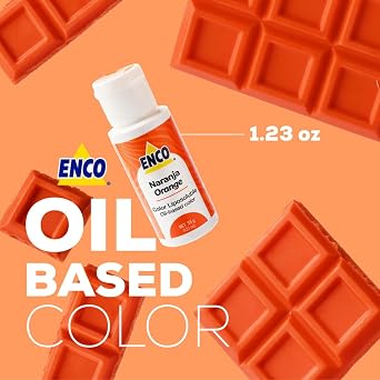 ENCO Orange Oil Based Color 1.23 oz