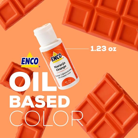 ENCO Orange Oil Based Color 1.23 oz