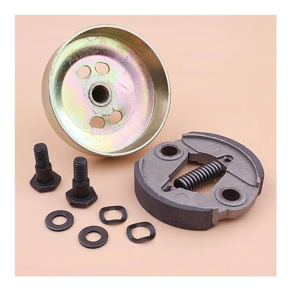 Conjunto de arandela de Perno de Tambor de Embrague 9T Apto for desbrozadora cortadora de césped CG430 43CC