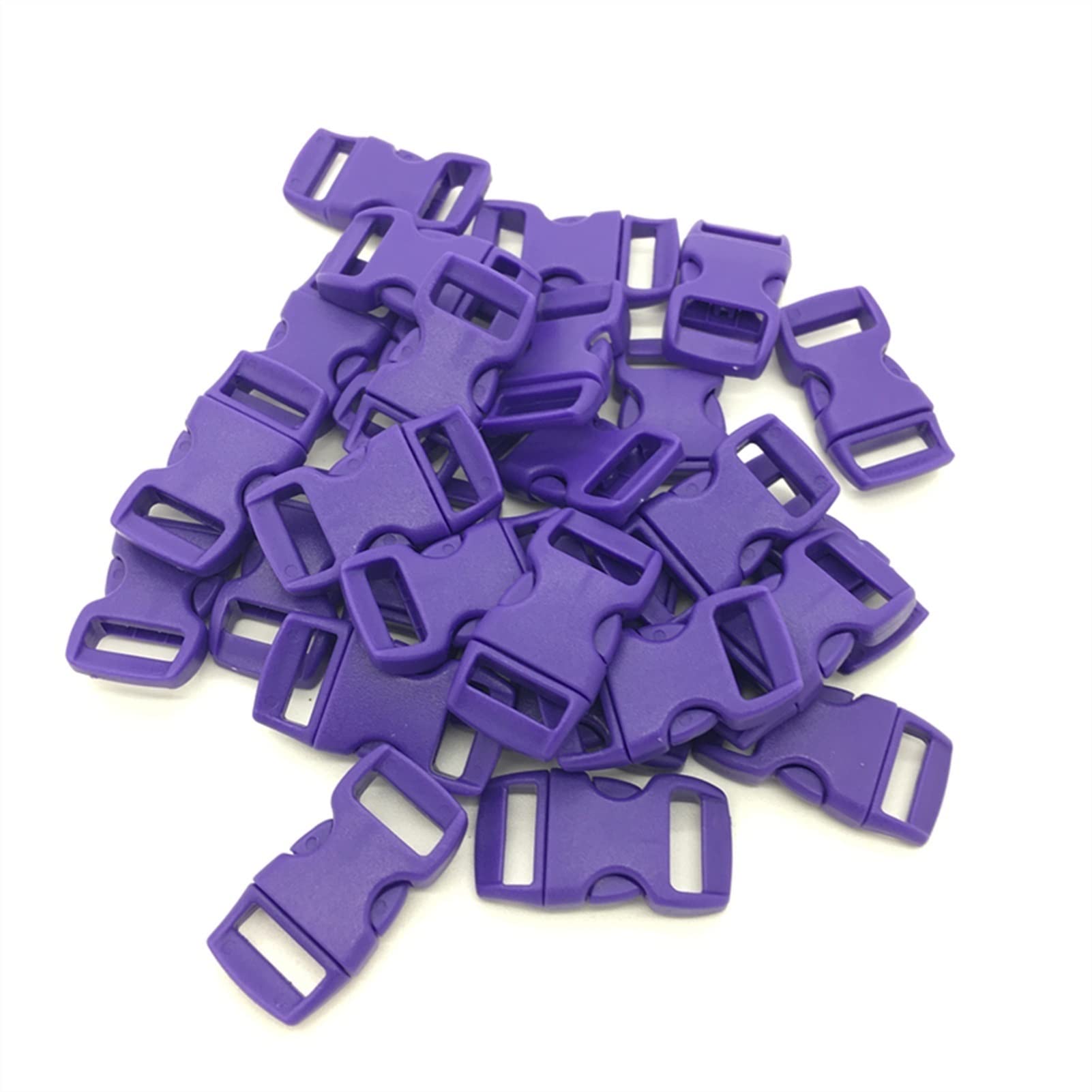 Boucles de libération latérale 10mm boucle plastique pour bracelet paracorde
