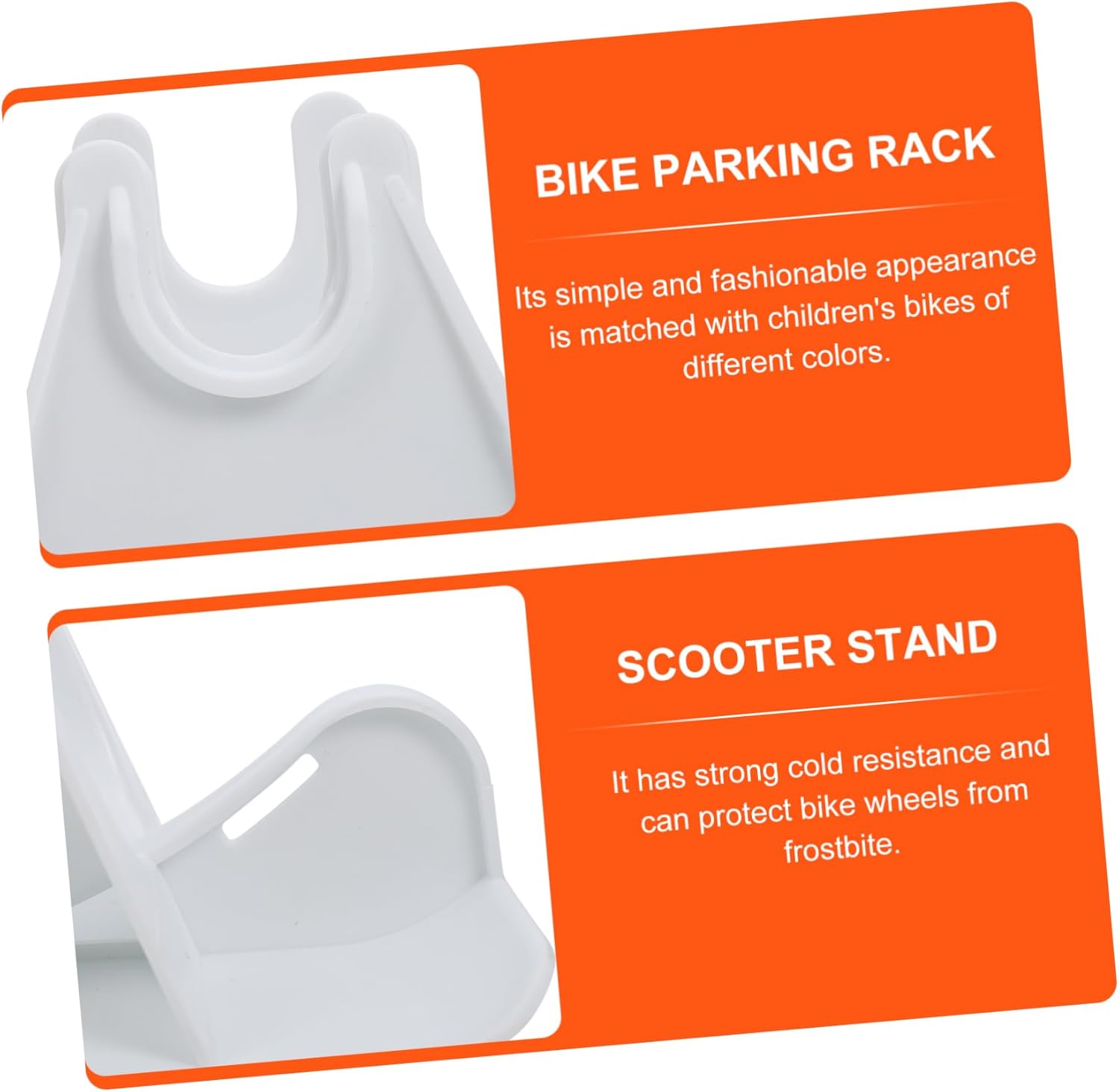 Kisangel Bike Parking Rack Durable Ski Conversion Attachment for Balance Bikes Easy to Install Winter Skiing