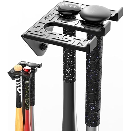 Baseball Bat Holder Wall Mount