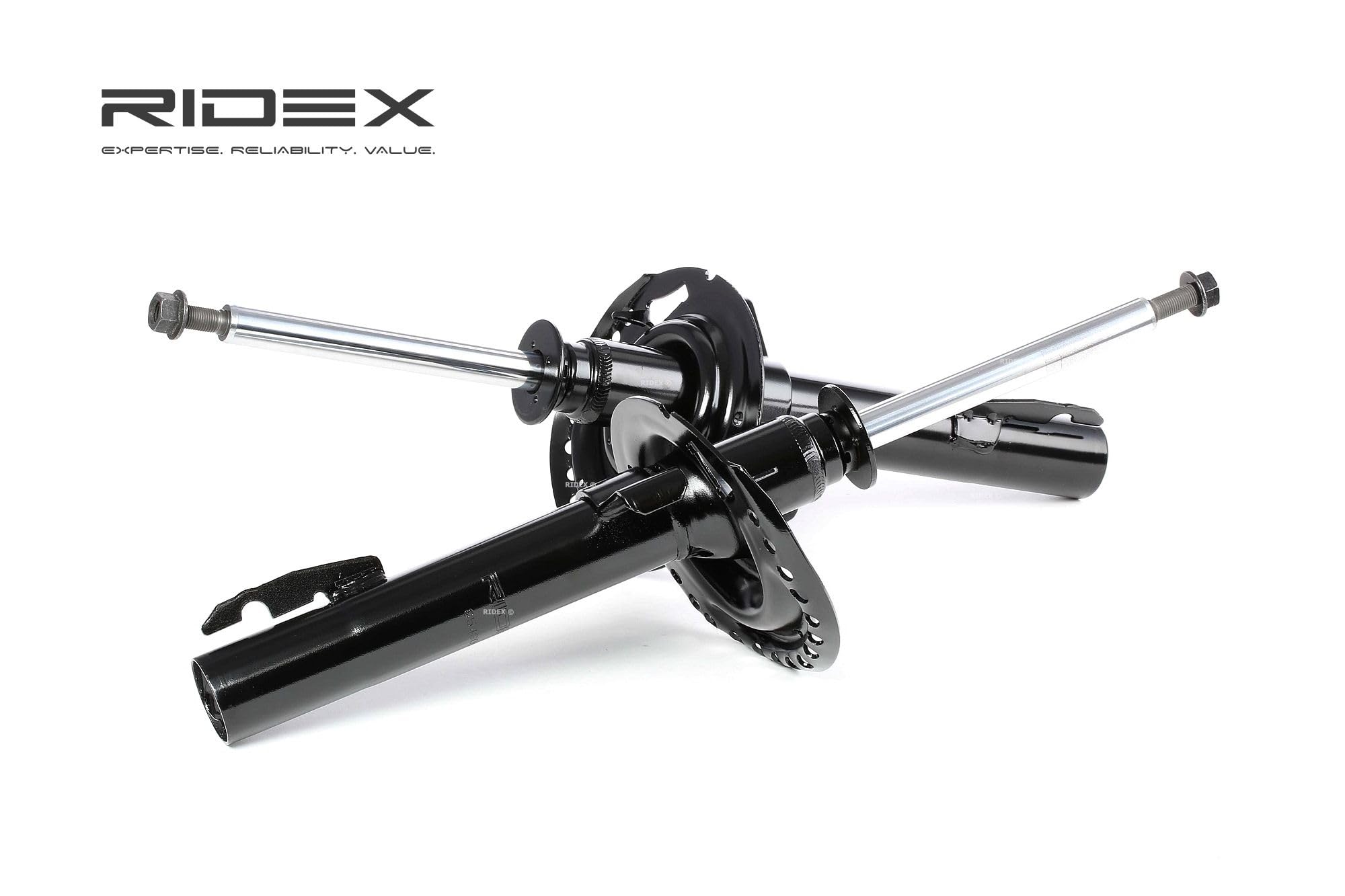 RIDEX 2x Amortisseur Avant Pression de gaz Compatible avec RENAULT Megane 2 3/5 portes BM, CM, BM0/1, CM0/1 Megane 2 Coupé-Cabriolet EM, EM0/1 Megane 2 Break KM, KM0/1 Megane 2 Berline LM, LM0/1