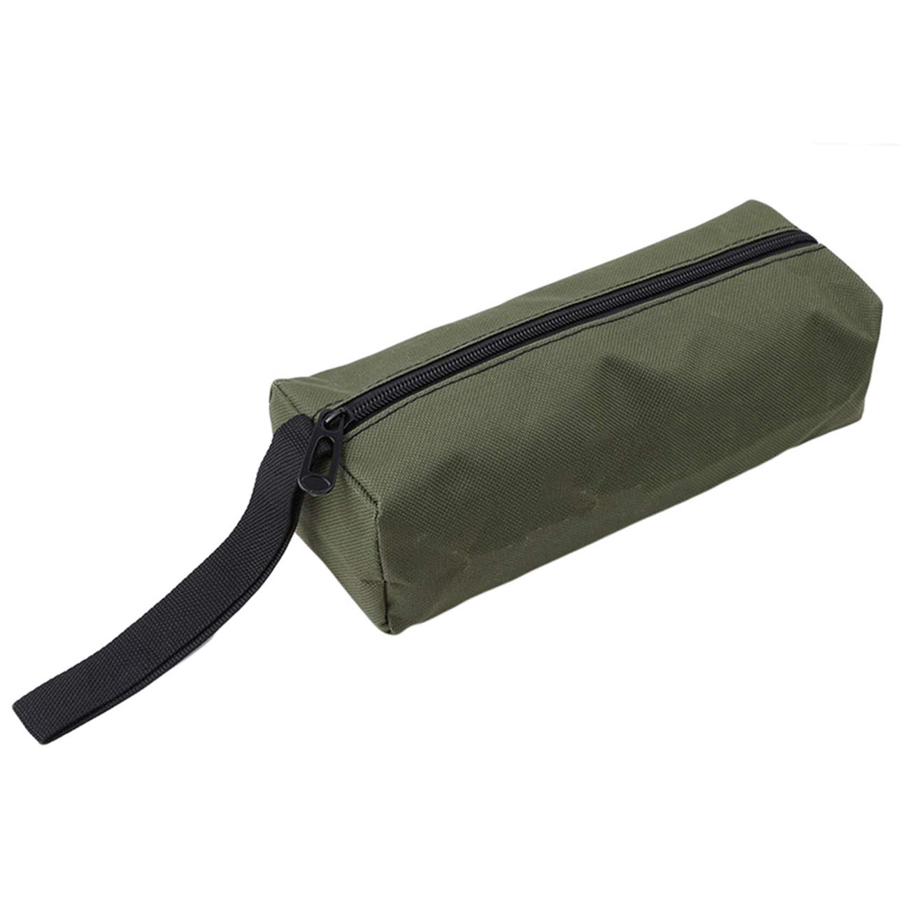 Small Zipper Bag Multi-purpose Tool Pouch Tote Bags Tool Storage Organizer Drak Green S