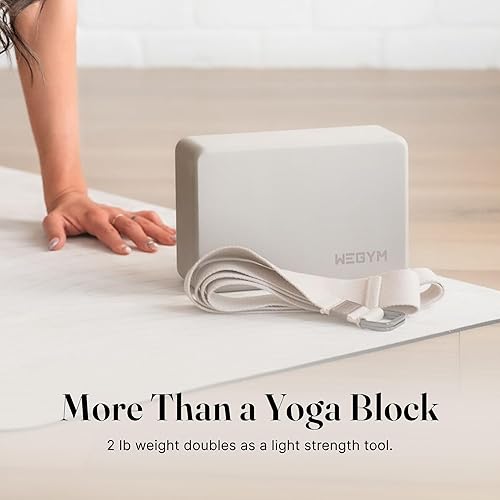 Miniatura 5 de WeGym Yoga blocks with Anti-Slip, Comfortable Grip, Sturdy Sides for Secure Workouts at Home, for Yoga, and Pilate Training