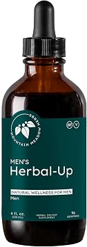 Mountain Meadow Herbs Mens Herbal-Up - Liquid Herbal Supplement for Energy, Vitality & Hormone Support, Natural Mens Tonic, 4oz