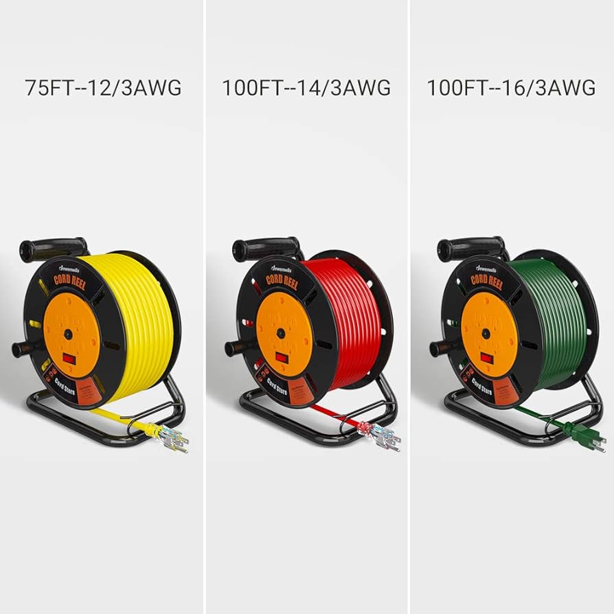 その他 NEIGHBORHOOD - NEIGHBORHOOD NH . ODE / S-CORD REEL DEWENWILS Extension Cord Storage Reel ( without cord ) with