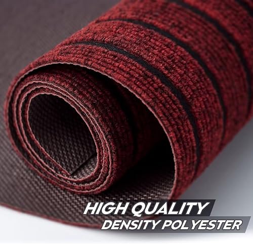 Miniatura 5 de Alfombra de pasillo de 3 x 4 pies para interiores y exteriores, alfombras de área con respaldo de goma antideslizante para pasillo, cocina, entrada,