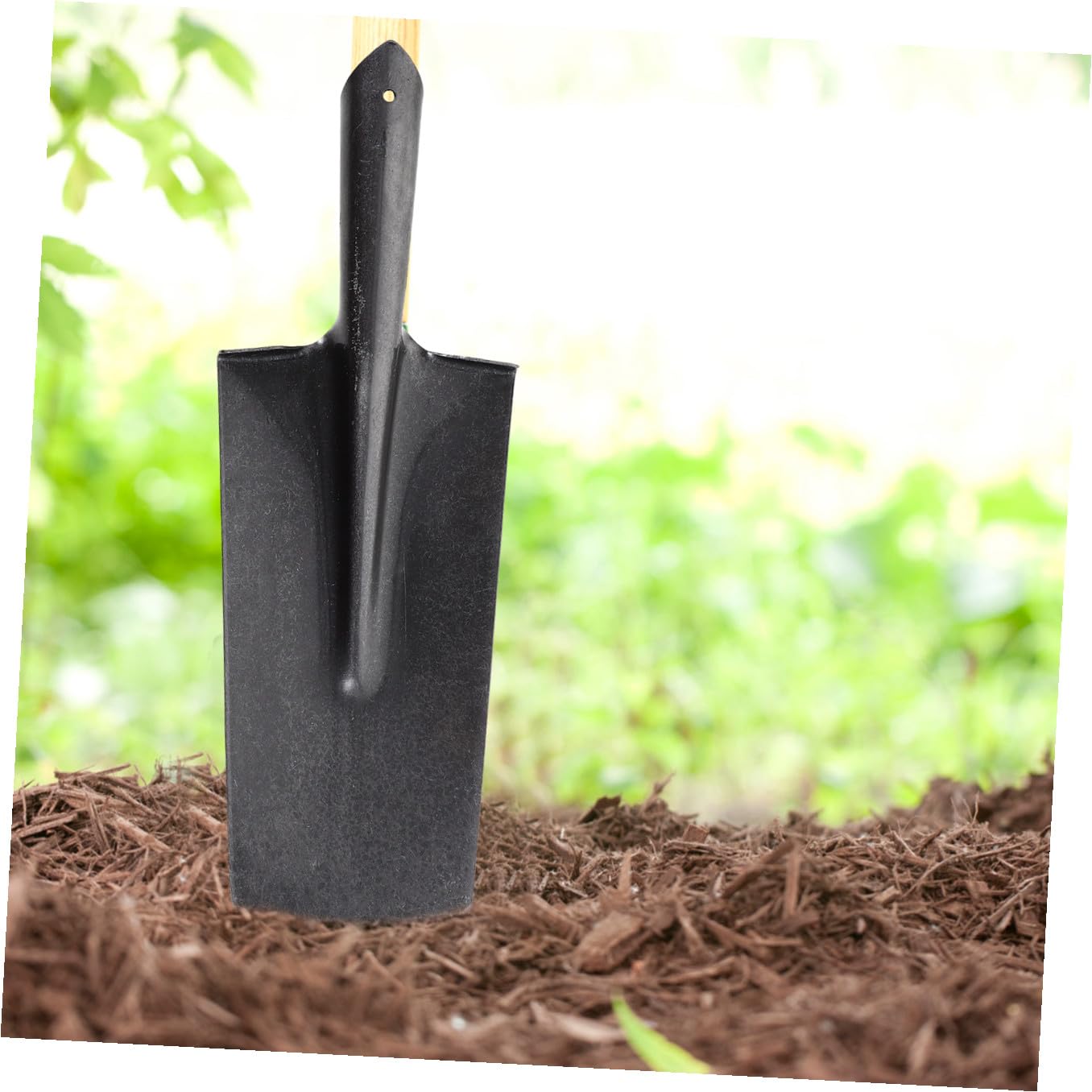 Stielschaufel aus Manganstahl für Gartenbau, Leicht, zum Graben
