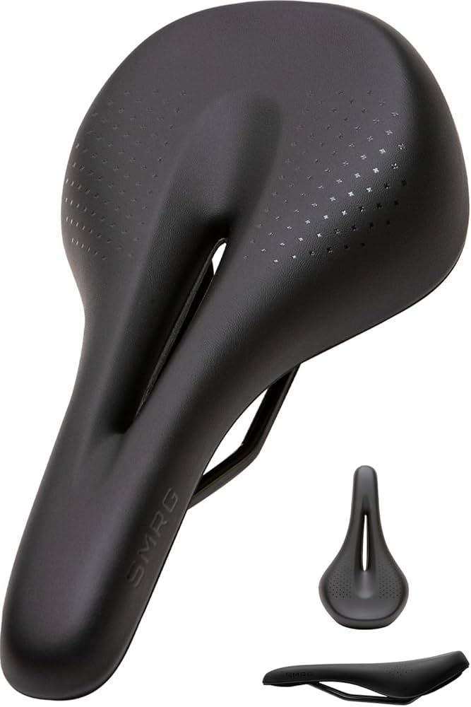 Amazon | 【雨水が染みこまない】【台湾製】SMRG 自転車 サドル 厚手