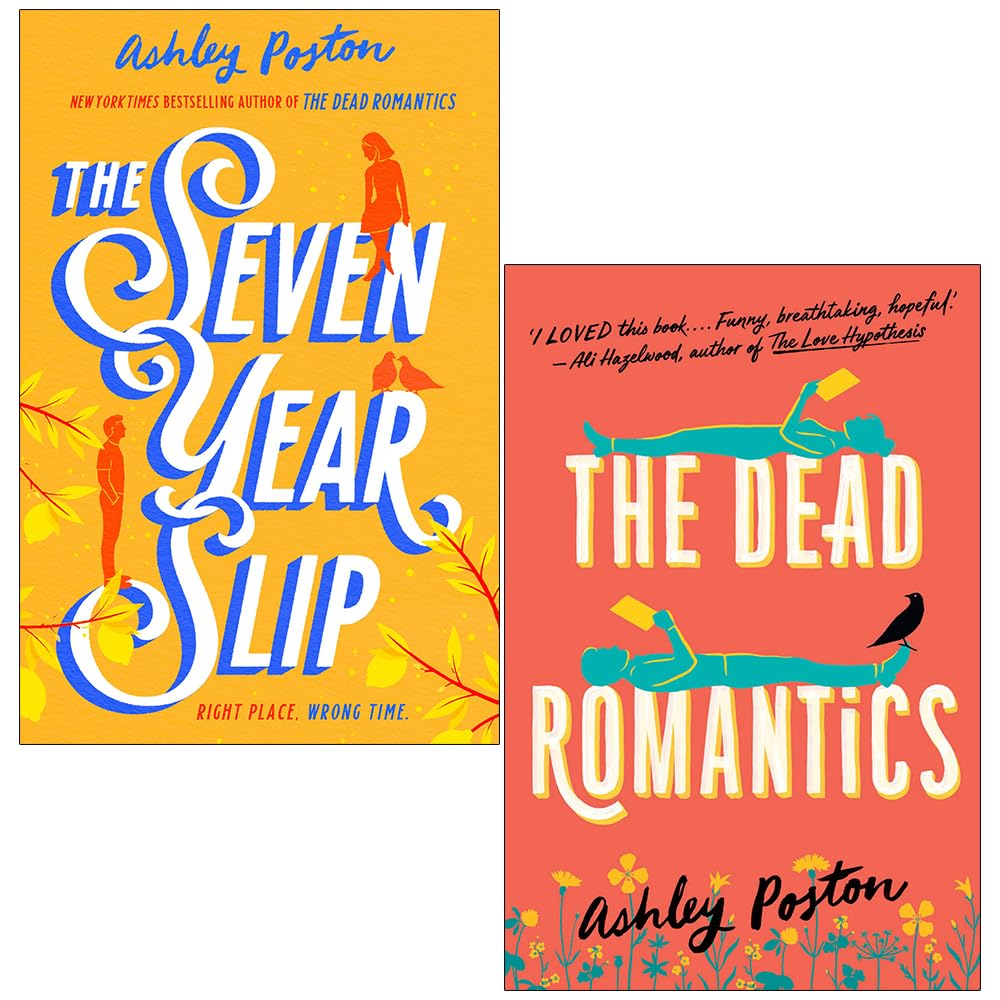Ashley Poston Collection 2 Books Set (The Seven Year Slip & The Dead Romantics)