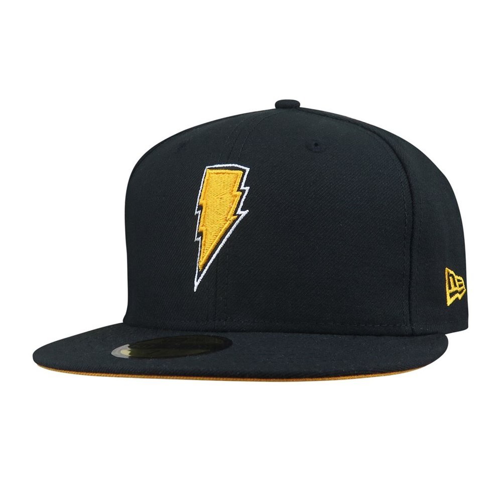 Black Adam Lightning 59Fifty Hat 7 1/2 Amazon.in Clothing & Accessories