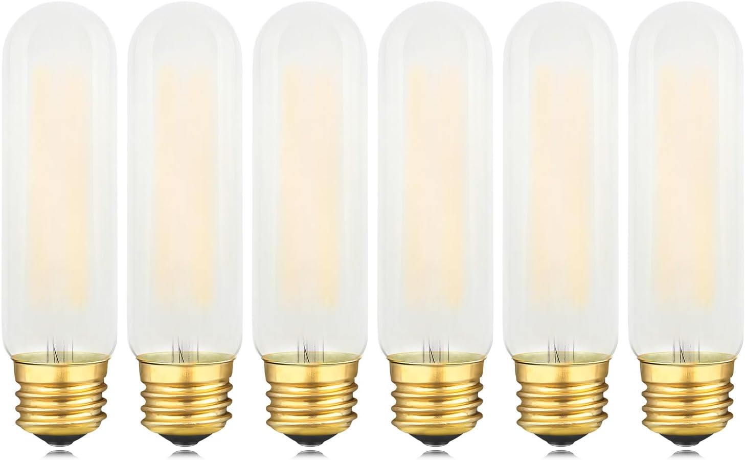 Dimmable Frosted LED A19 Light Bulb, 25 Watt Equivalent LED Bulbs, Efficient 2W, 2700K Soft Warm E26 Edison Medium Screw Bulbs for Home Bedroom Kitchen Living Room Office Lamp - 4 Pack