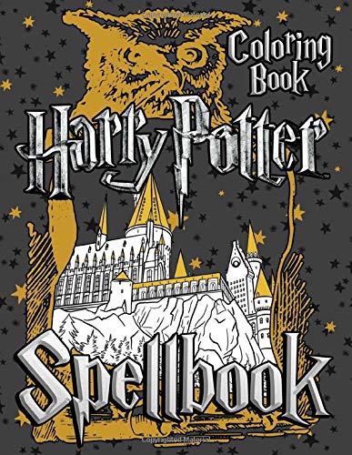 Harry Potter Spellbook Coloring Book: Collection of
