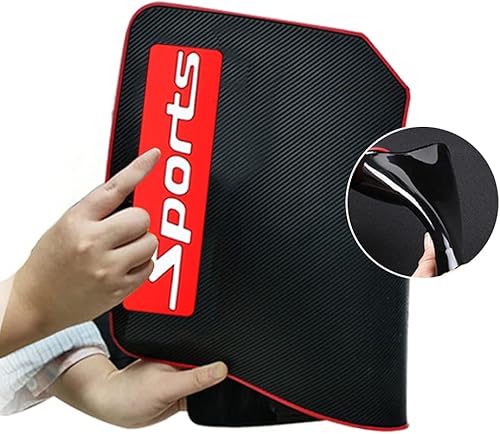 Miniatura 7 de Ruberpig 2 aletas universales para barro de coche, guardabarros de goma para automóvil, SUV, camiones, doble aleta de barro, protectores contra