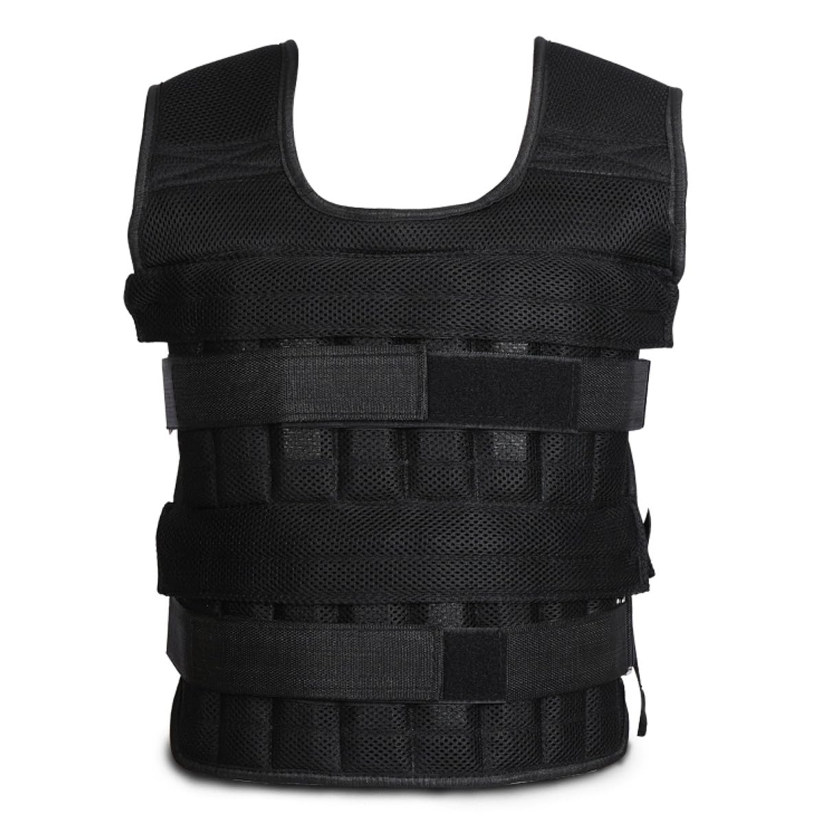 mavee Adjustable Weight Vest Vest Only Weights Not Included - 32 Slots for Custom Resistance Fits Men Women