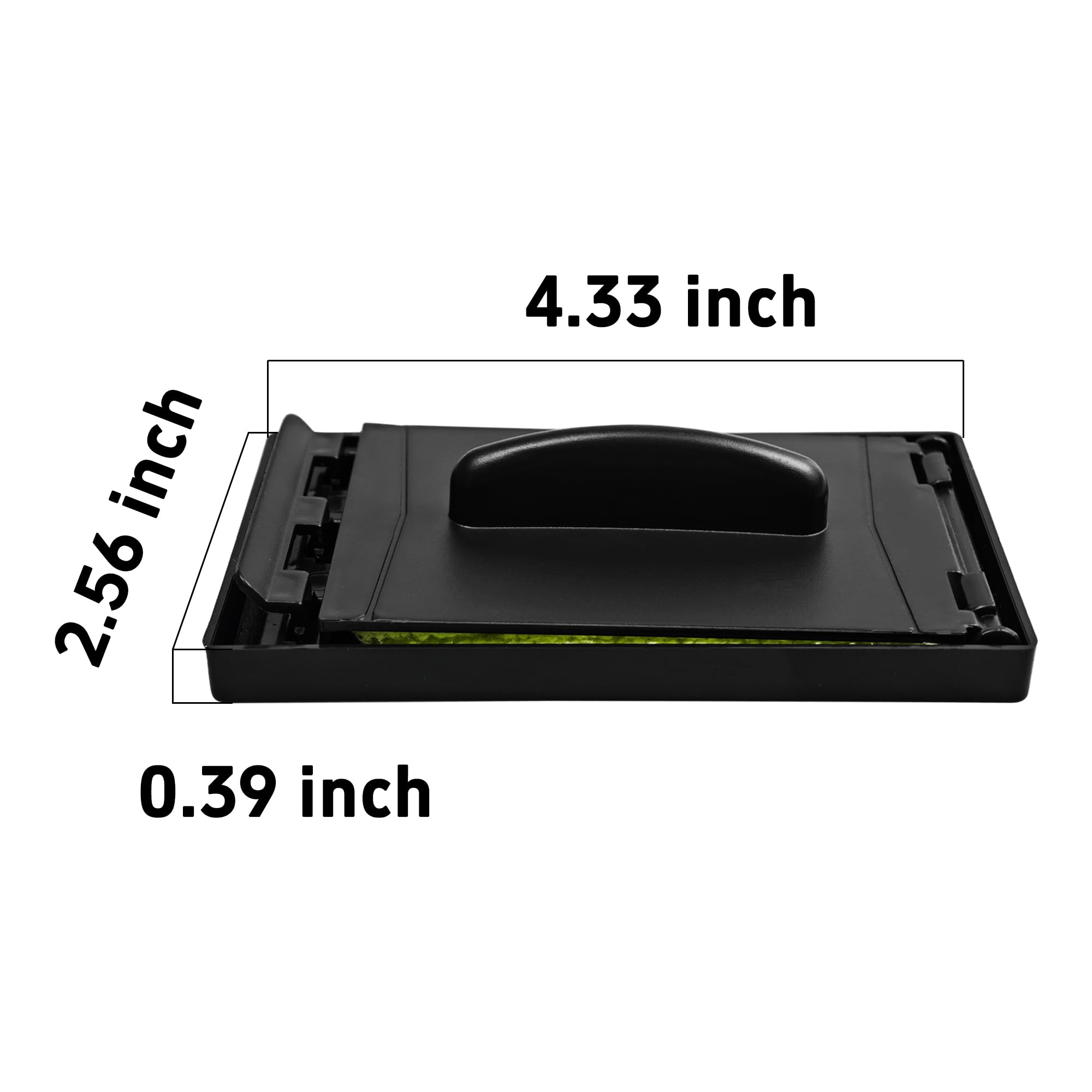 esahpss 2 Pack Guitar String Cleaner Clean Fretboard Cloth Tool for Cleaning Maintenance Care Kit for Violin/Bass/Ukulele/Electric Guitars (Black?4.33IN× 2.56IN×0.39IN)