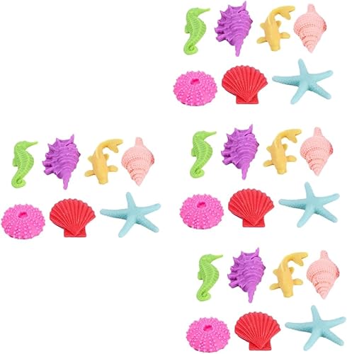 ARTIBETTER 28 piezas de adornos de micro paisaje, decoración de verano, decoración del océano, decoración para el hogar, habitación de niños, disponible en Yaxa Colombia